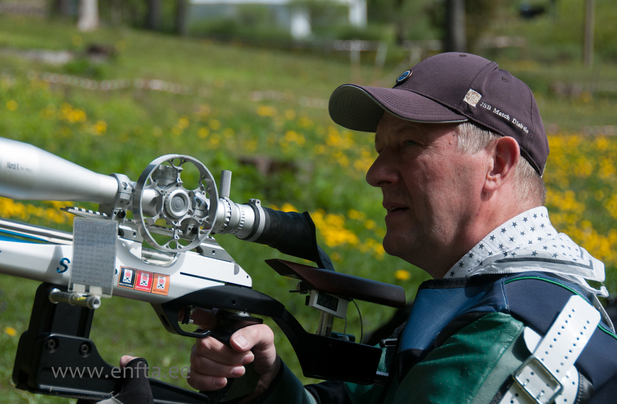 Kaidu Jalakas, Steyr LG 110 Field Target, March-X Tactical 8-80x56